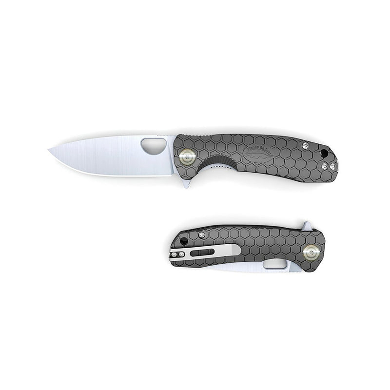 Honey Badger D2 L/R Small Folding Knife - Black -  - Mansfield Hunting & Fishing - Products to prepare for Corona Virus
