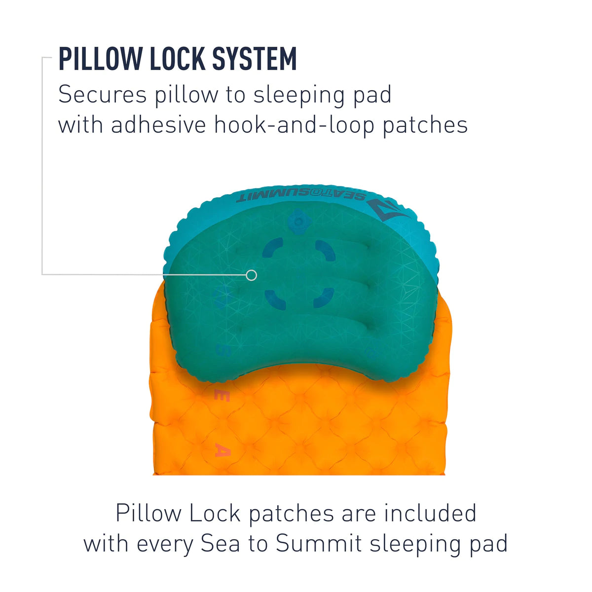 Sea To Summit Aeros Ultralight Pillow Regular Aqua -  - Mansfield Hunting & Fishing - Products to prepare for Corona Virus