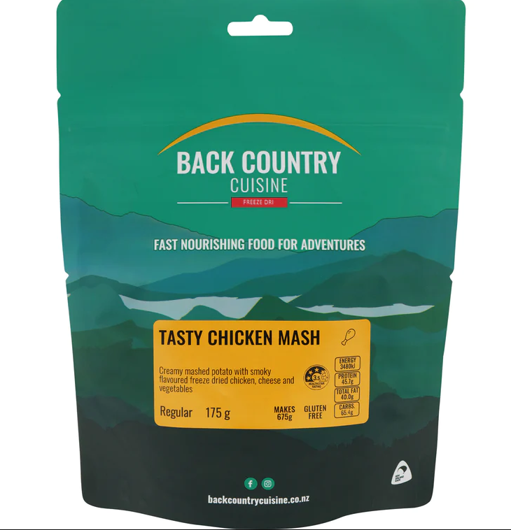 Back Country Tasty Chicken Mash - REGULAR - Mansfield Hunting & Fishing - Products to prepare for Corona Virus