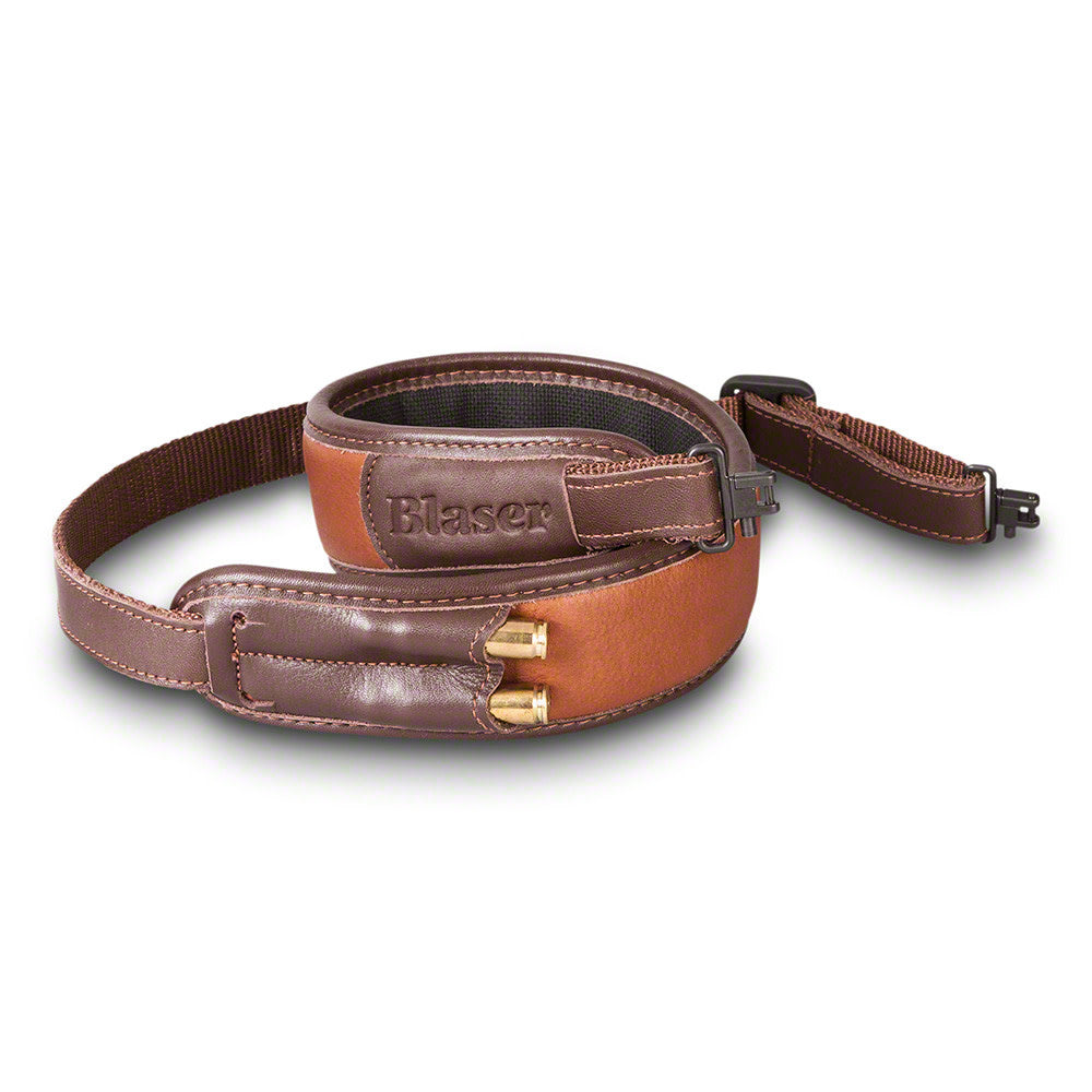 Blaser Rifle Sling Leather Brown -  - Mansfield Hunting & Fishing - Products to prepare for Corona Virus