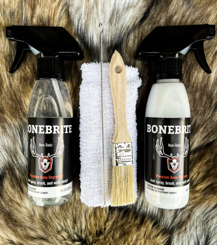 Velvet BoneBrite Premium Whitening & Degreaser Kit -  - Mansfield Hunting & Fishing - Products to prepare for Corona Virus