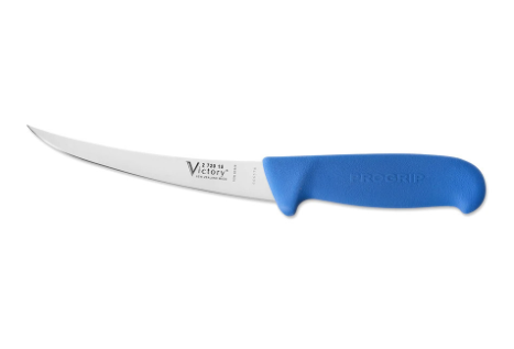 Victory Pro Grip Flex Curved Boning Knife - 15cm -  - Mansfield Hunting & Fishing - Products to prepare for Corona Virus