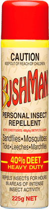 Bushman Ultra Insect Repellent 130g 40% Deet Heavy Duty -  - Mansfield Hunting & Fishing - Products to prepare for Corona Virus