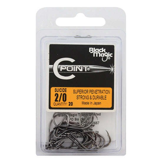 Black Magic C Point - 2/0 - Mansfield Hunting & Fishing - Products to prepare for Corona Virus