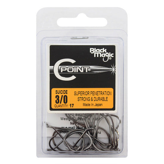 Black Magic C Point - 3/0 - Mansfield Hunting & Fishing - Products to prepare for Corona Virus