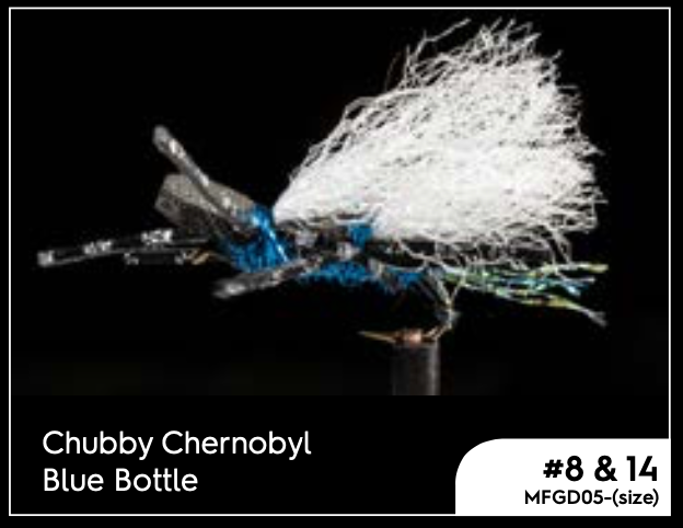 Manic Chubby Chernobyl Blue Bottle- #14 -  - Mansfield Hunting & Fishing - Products to prepare for Corona Virus