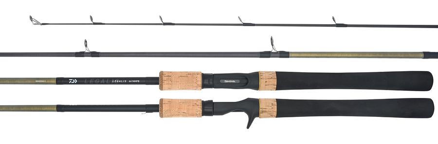 Daiwa Legalis 602HFB Baitcaster 2 Piece Rod -  - Mansfield Hunting & Fishing - Products to prepare for Corona Virus