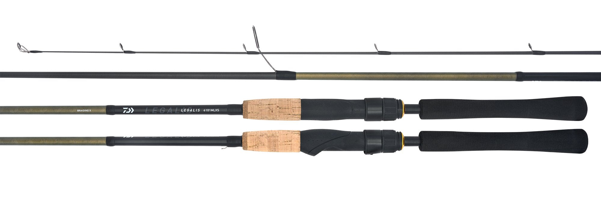 Daiwa Legalis 702ULFS 2 Piece Spin Rod -  - Mansfield Hunting & Fishing - Products to prepare for Corona Virus