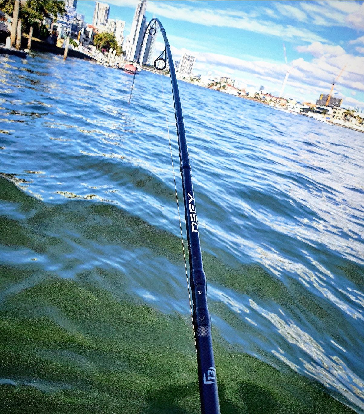 13 Fishing Defy Black - 6'0 L 3-8LB Spin Rod - 2pc
