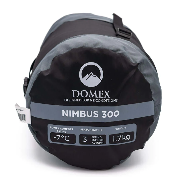 Domex Nimbus -7c Synthetic Sleeping Bag - Grey -  - Mansfield Hunting & Fishing - Products to prepare for Corona Virus