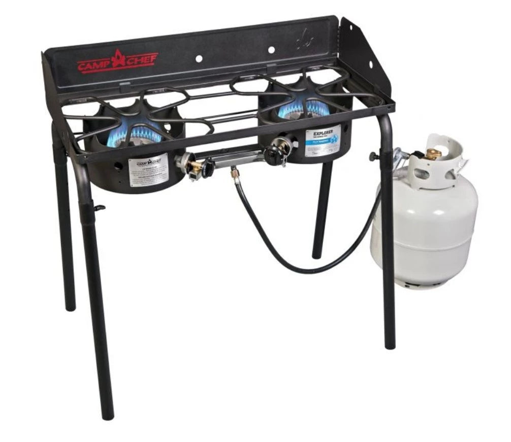 Camp Chef Pro 30X Explorer 14 inch Double Burner Stove -  - Mansfield Hunting & Fishing - Products to prepare for Corona Virus