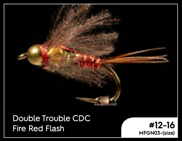 Manic Double Trouble CDC Fire Red Flash -  - Mansfield Hunting & Fishing - Products to prepare for Corona Virus