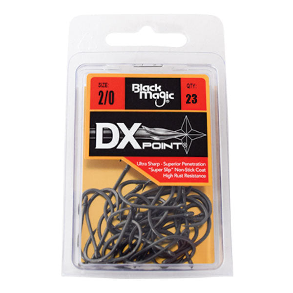 Black Magic DX Point Hooks - 2/0 - Mansfield Hunting & Fishing - Products to prepare for Corona Virus
