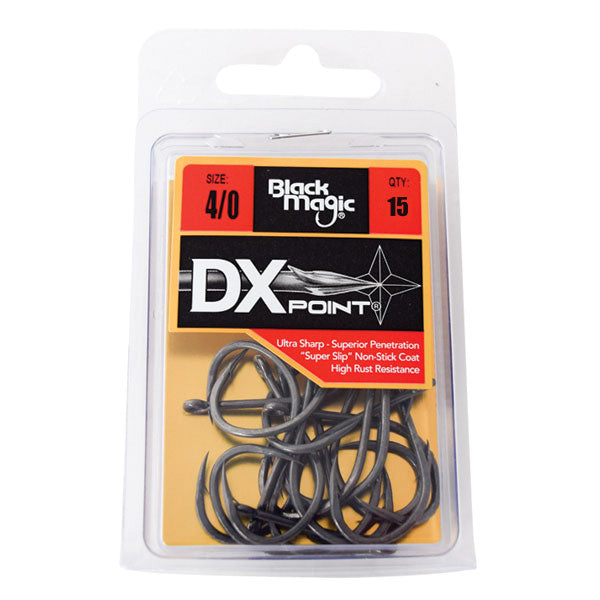 Black Magic DX Point Hooks - 4/0 - Mansfield Hunting & Fishing - Products to prepare for Corona Virus