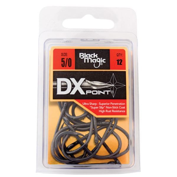 Black Magic DX Point Hooks - 5/0 - Mansfield Hunting & Fishing - Products to prepare for Corona Virus