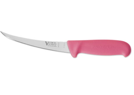 Victory Flex Boning Knife Progrip Pink 15cm -  - Mansfield Hunting & Fishing - Products to prepare for Corona Virus
