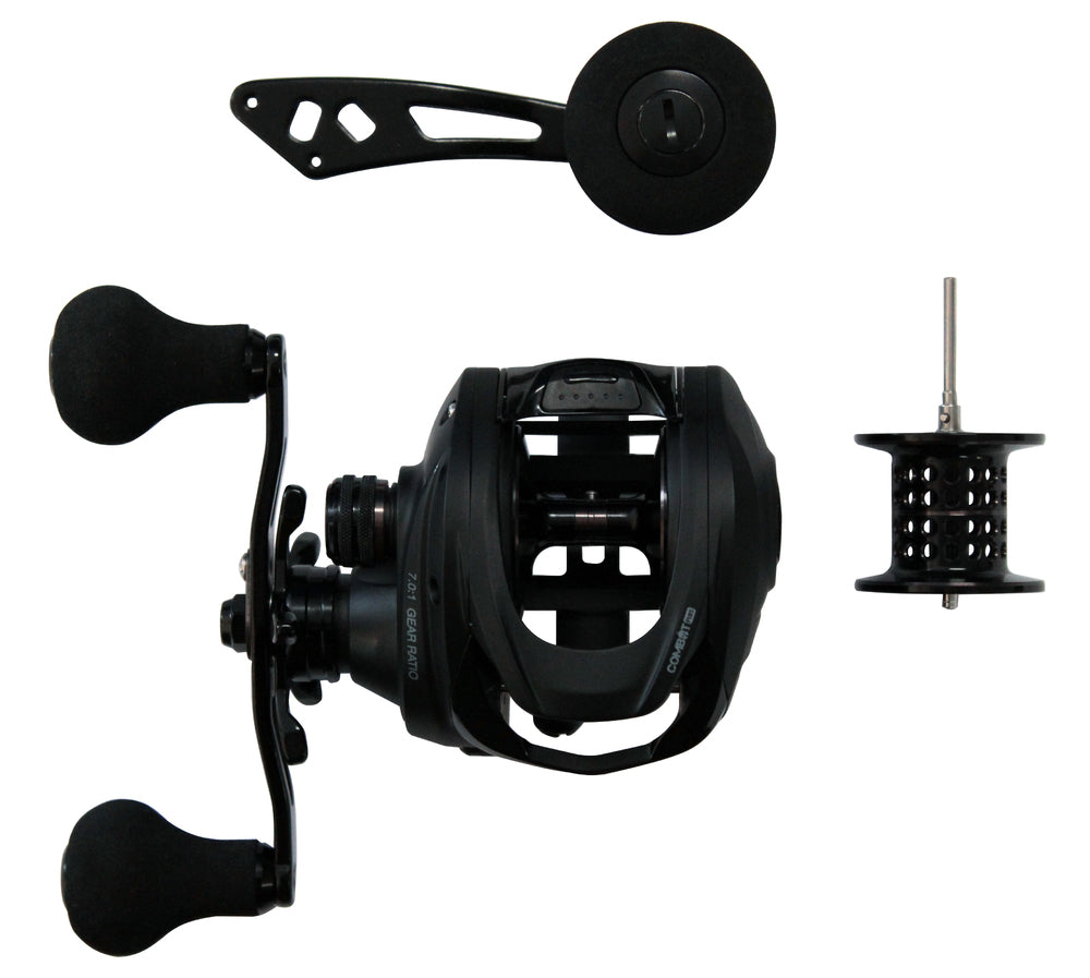 ATC Reel Combat Plus 201 Bait Cast -  - Mansfield Hunting & Fishing - Products to prepare for Corona Virus