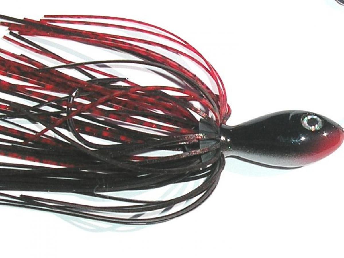 Vortex Spinnerbait 1/2oz - 1/2OZ / RED NIGHTMARE - Mansfield Hunting & Fishing - Products to prepare for Corona Virus