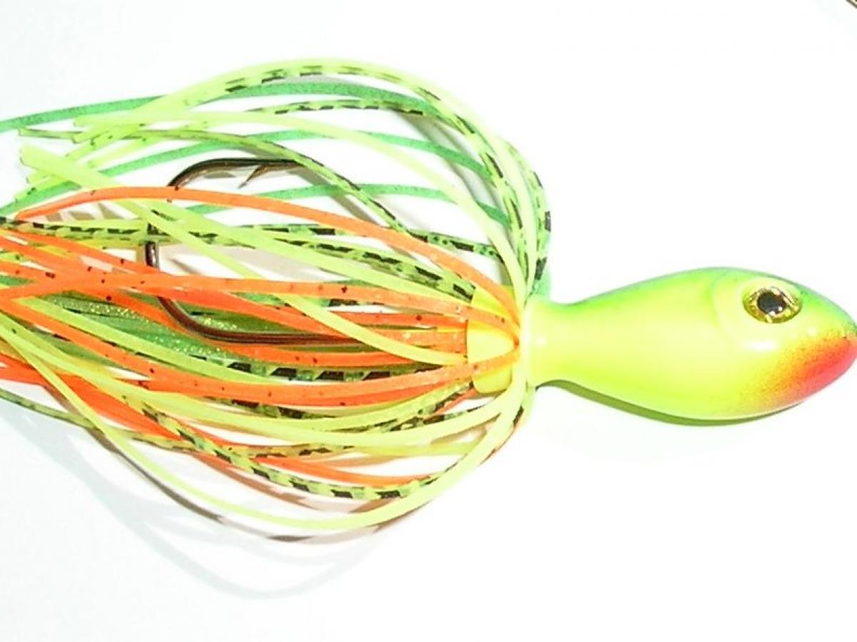 Vortex Spinnerbait 1/2oz - 1/2 OZ / FIRE TIGER SCALE - Mansfield Hunting & Fishing - Products to prepare for Corona Virus