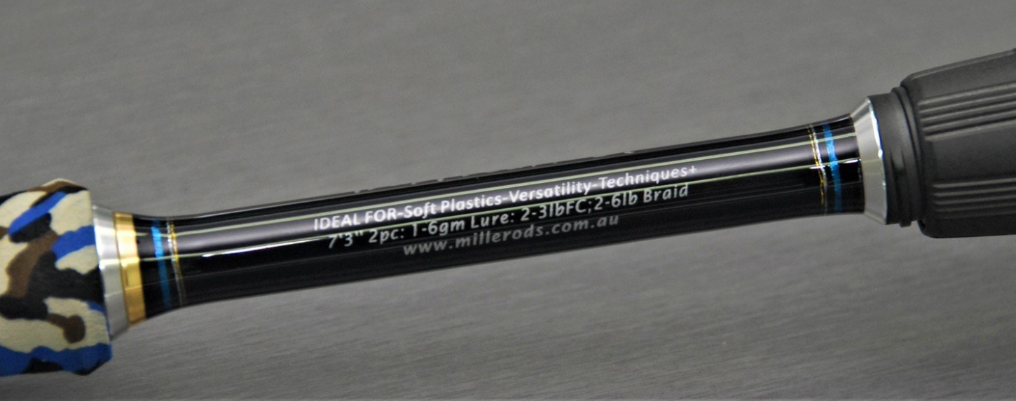 Miller Rods Grubfreak Lt 732 -  - Mansfield Hunting & Fishing - Products to prepare for Corona Virus