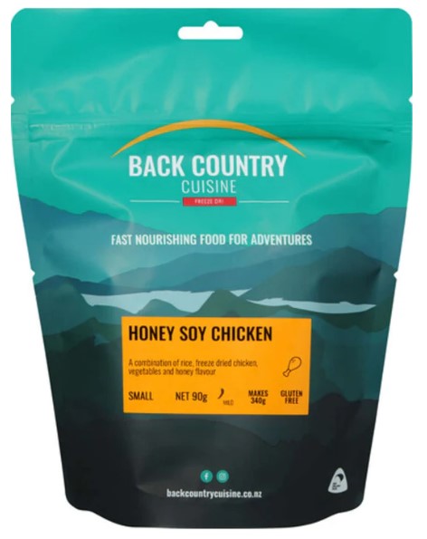 Back Country Cuisine - Honey Soy Chicken - SMALL - Mansfield Hunting & Fishing - Products to prepare for Corona Virus