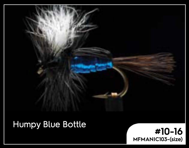 Manic Humpy Blue Bottle -  - Mansfield Hunting & Fishing - Products to prepare for Corona Virus