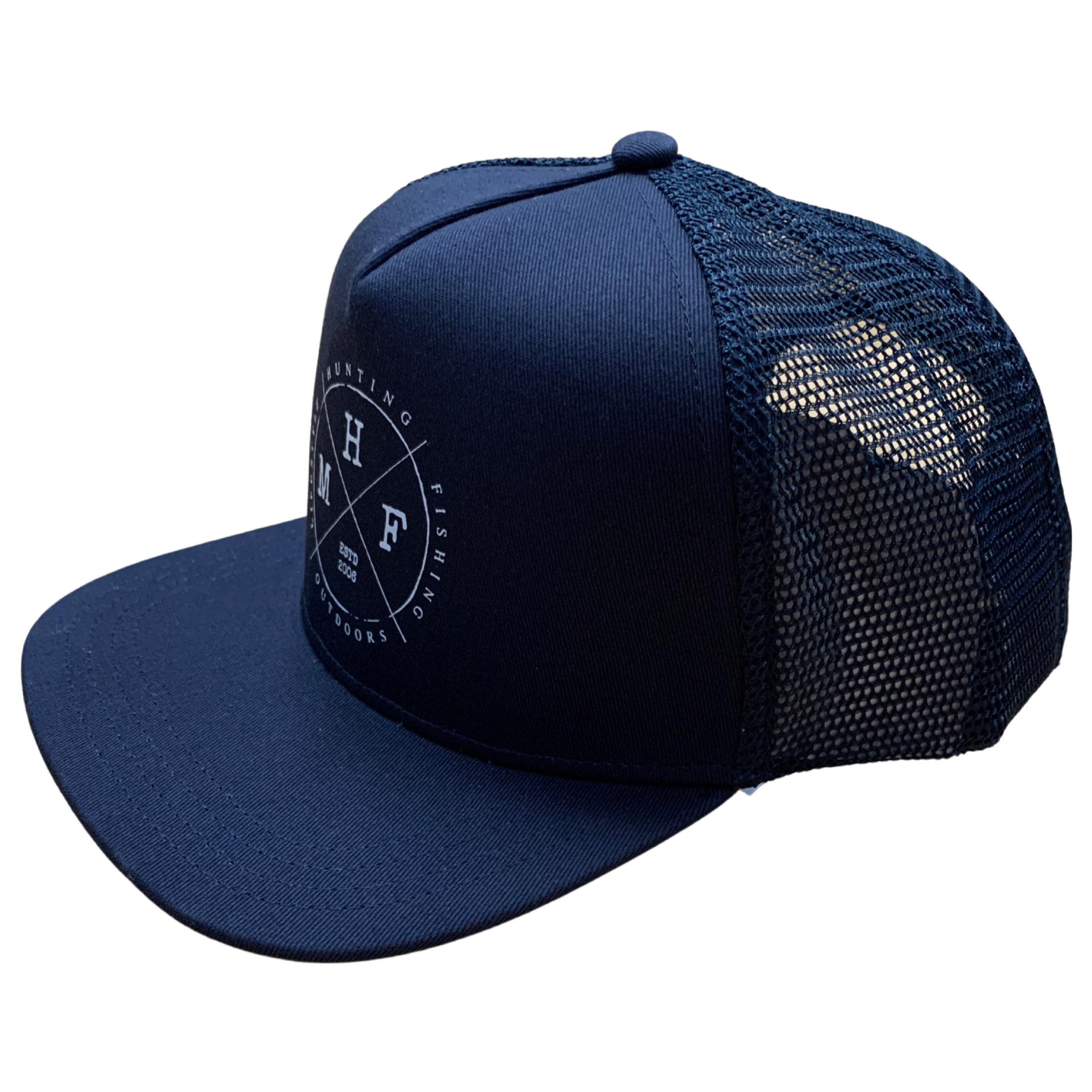 MHF Flat Cap Navy - NAVY - Mansfield Hunting & Fishing - Products to prepare for Corona Virus