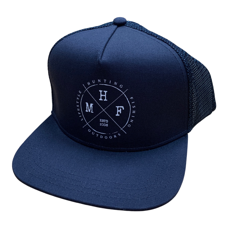 MHF Flat Cap Navy -  - Mansfield Hunting & Fishing - Products to prepare for Corona Virus
