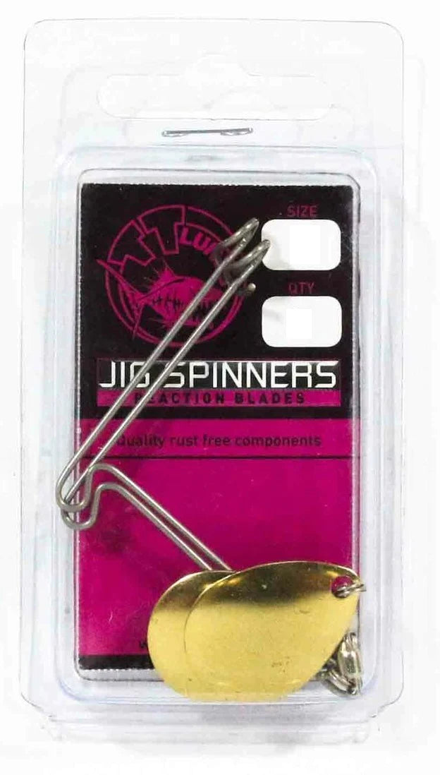 TT Lures Jig Spinners Reaction Spinner Blades -  - Mansfield Hunting & Fishing - Products to prepare for Corona Virus
