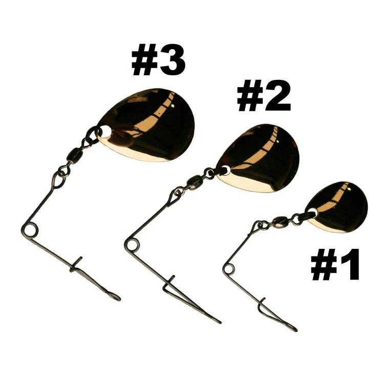 TT Lures Jig Spinners Reaction Spinner Blades -  - Mansfield Hunting & Fishing - Products to prepare for Corona Virus