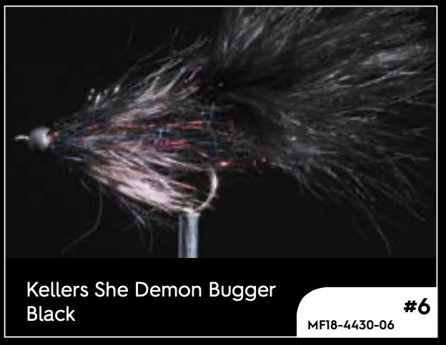 Manic Kellers She Demon Bugger Black #6 -  - Mansfield Hunting & Fishing - Products to prepare for Corona Virus