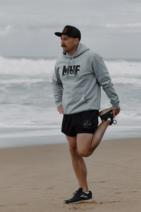 MHF Black Footy Shorts - Side Zip Pockets -  - Mansfield Hunting & Fishing - Products to prepare for Corona Virus