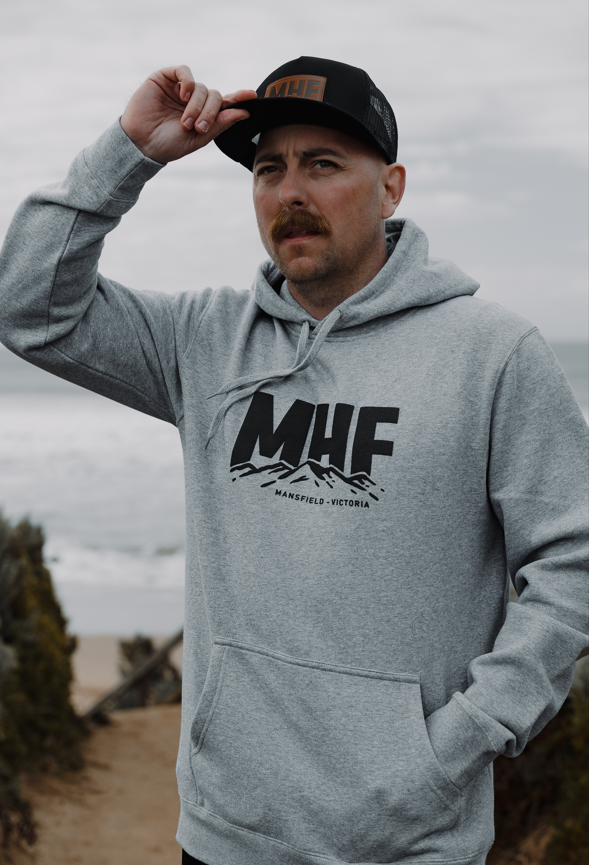 MHF Mountain Hoody - Grey Marle - XS / GREY MARLE - Mansfield Hunting & Fishing - Products to prepare for Corona Virus