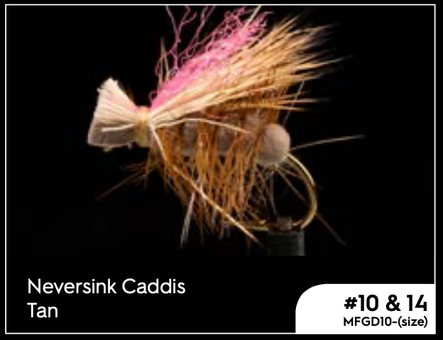 Manic Neversink Caddis - Tan -  - Mansfield Hunting & Fishing - Products to prepare for Corona Virus