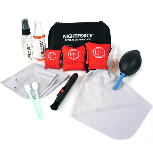 Nightforce 12 Piece Proffessional Optics Care Kit -  - Mansfield Hunting & Fishing - Products to prepare for Corona Virus