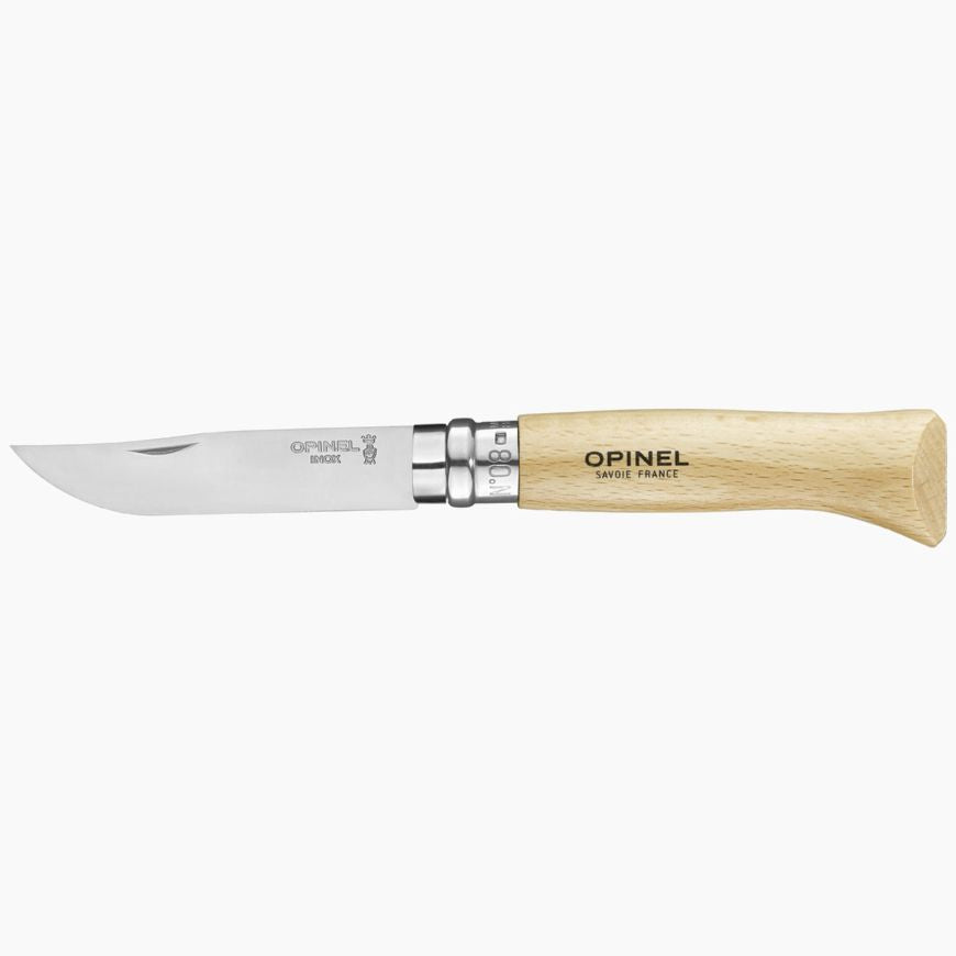 Opinel Stainless Steel No.8 Knife -  - Mansfield Hunting & Fishing - Products to prepare for Corona Virus