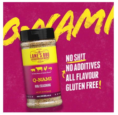 Lanes BBQ Pitmaster Seasoning - Quami - 340 Gm -  - Mansfield Hunting & Fishing - Products to prepare for Corona Virus