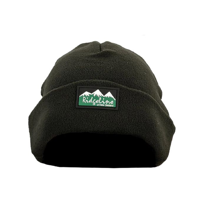 Ridgeline Polar Fleece Adults Beanie - Olive -  - Mansfield Hunting & Fishing - Products to prepare for Corona Virus