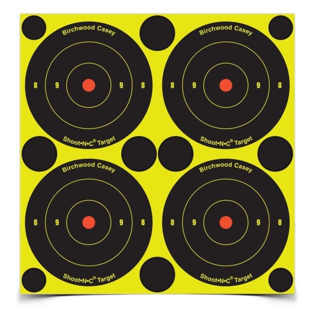 Birchwood Casey Shoot N C 48 Self Adhesive Targets -  - Mansfield Hunting & Fishing - Products to prepare for Corona Virus