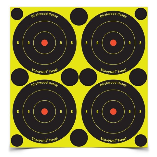 Birchwood Casey Shoot N C 48 Self Adhesive Targets -  - Mansfield Hunting & Fishing - Products to prepare for Corona Virus