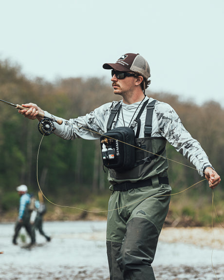 Simms Freestone Chest Pack - Black -  - Mansfield Hunting & Fishing - Products to prepare for Corona Virus