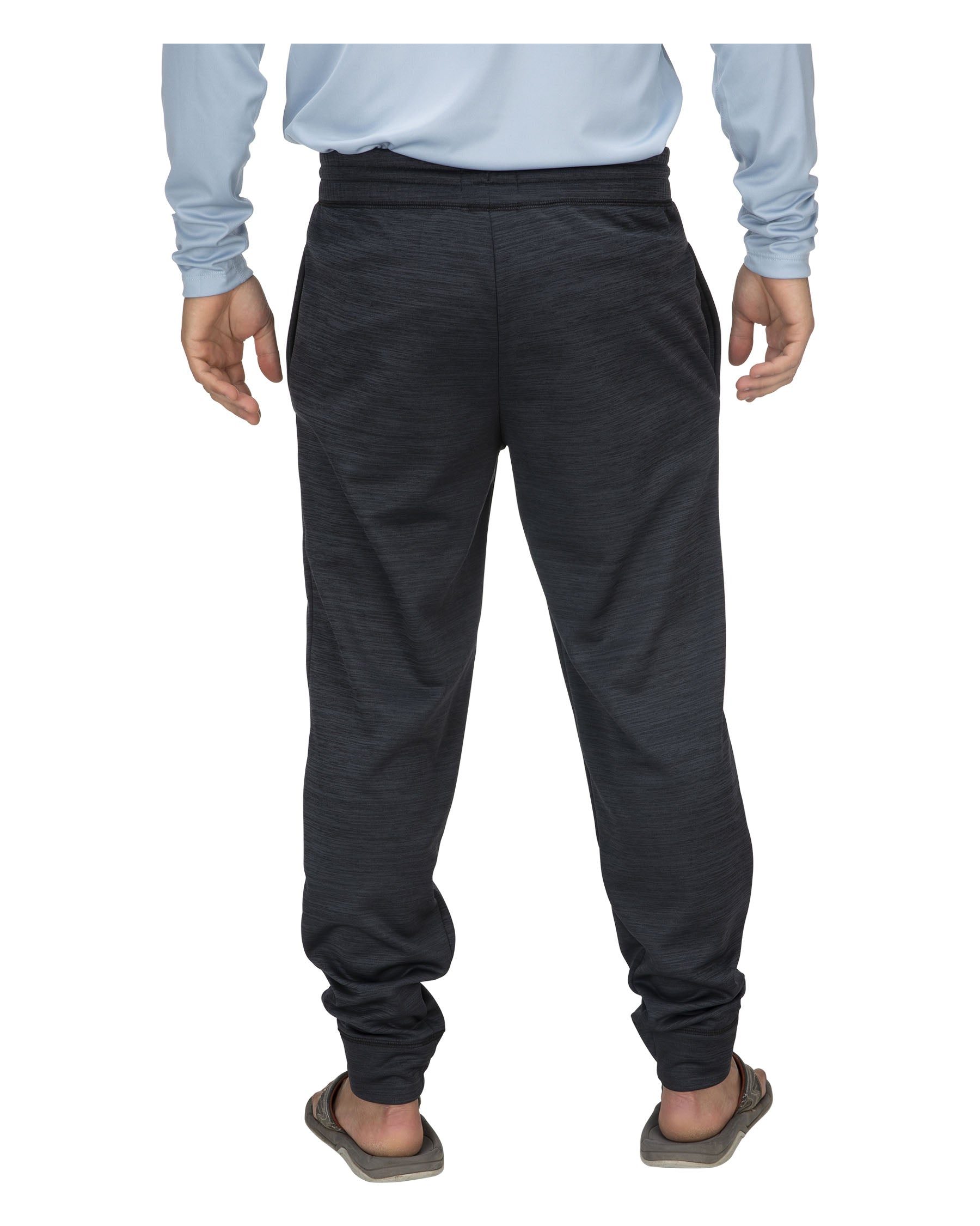Simms Challenger Sweat Pant - Black Heather -  - Mansfield Hunting & Fishing - Products to prepare for Corona Virus
