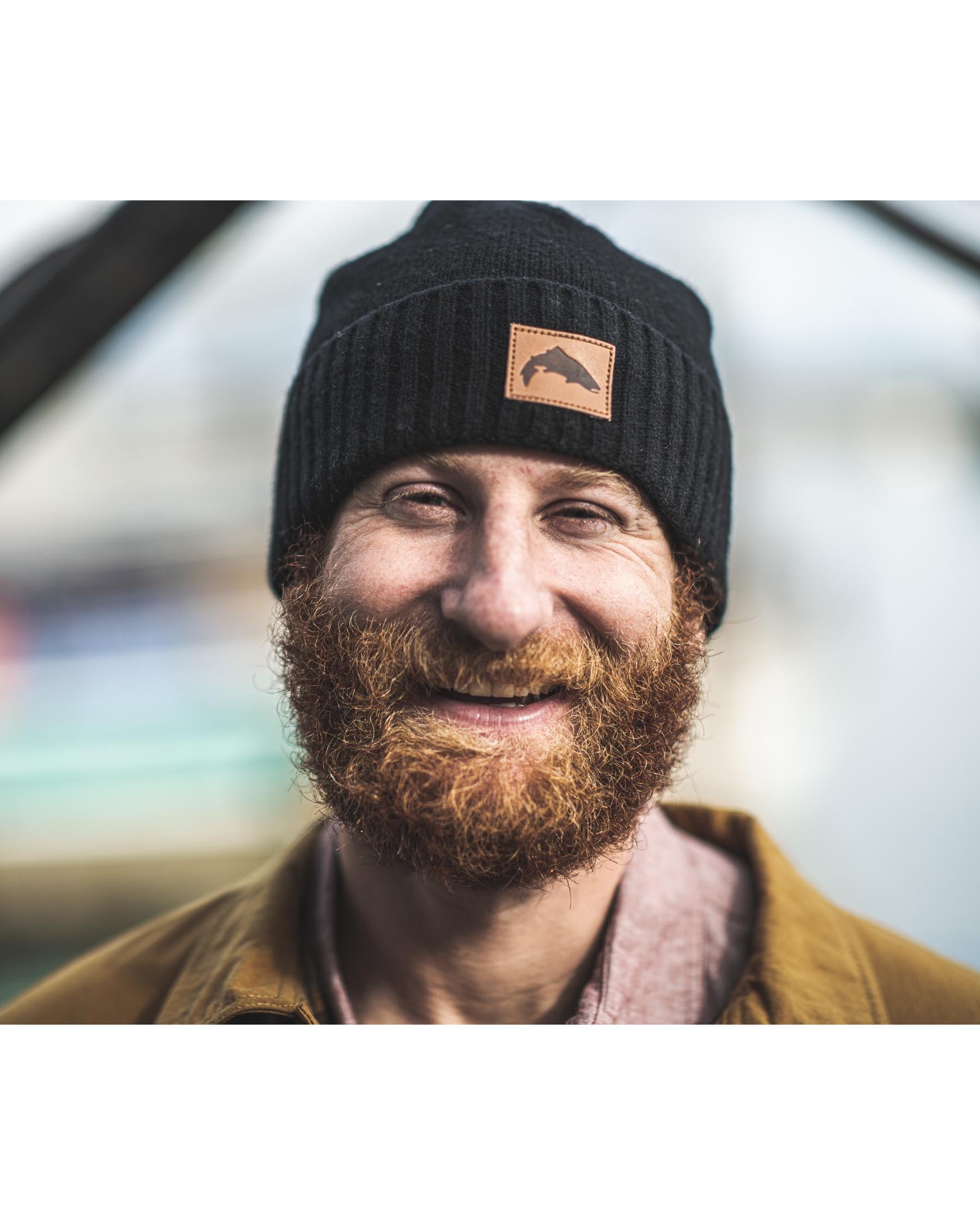 Simms Dockwear Wool Beanie - Dark Bronze -  - Mansfield Hunting & Fishing - Products to prepare for Corona Virus