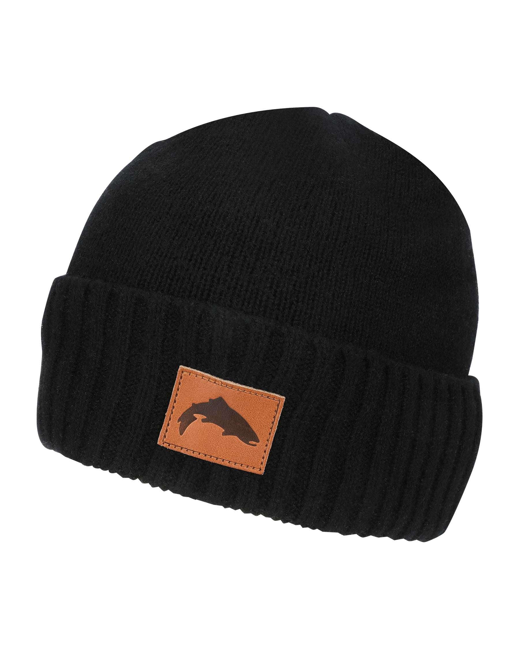 Simms Dockwear Wool Beanie - Dark Bronze - CARBON - Mansfield Hunting & Fishing - Products to prepare for Corona Virus