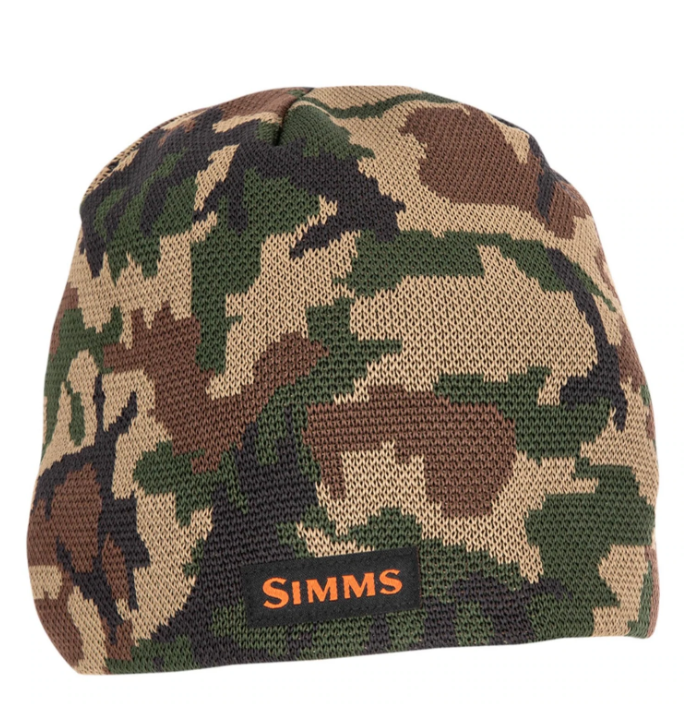 Simms Everyday Beanie - WOODLAND CAMO - Mansfield Hunting & Fishing - Products to prepare for Corona Virus