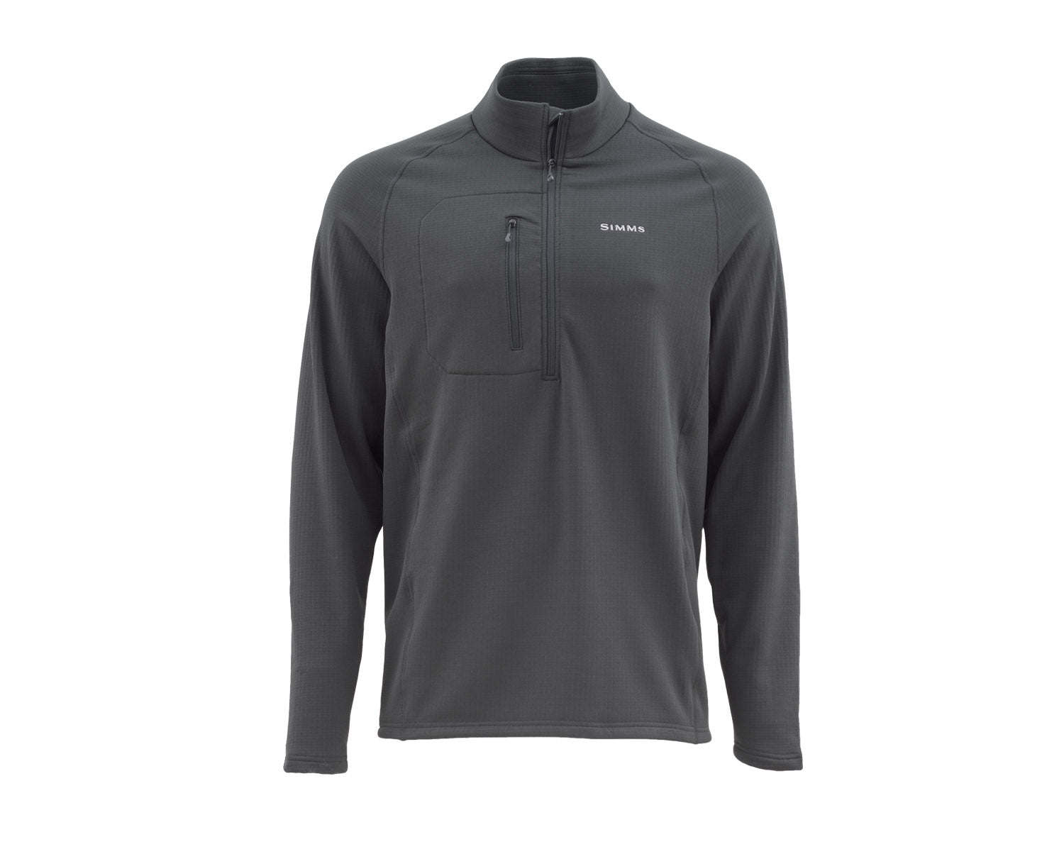 Simms Fleece Midlayer Top - S - Mansfield Hunting & Fishing - Products to prepare for Corona Virus