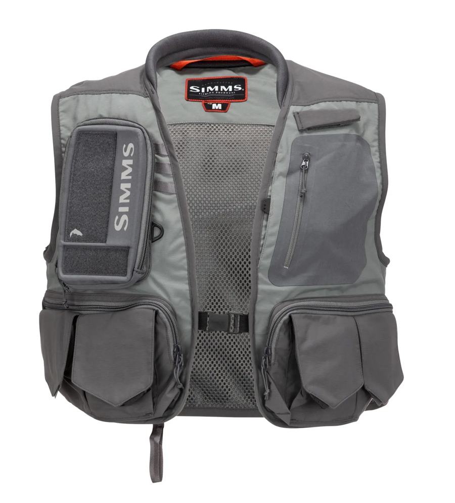 Simms Freestone Vest - Pewter - M - Mansfield Hunting & Fishing - Products to prepare for Corona Virus