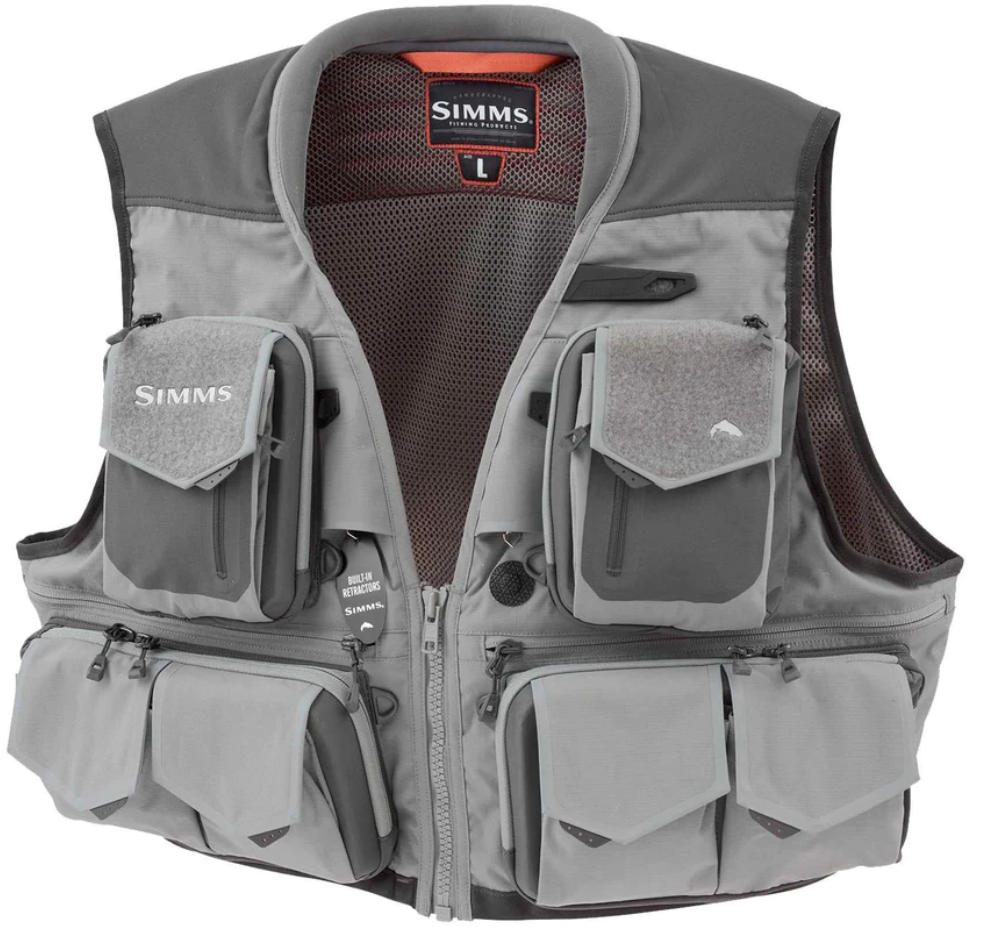 Simms G3 Guide Vest - Cinder - L - Mansfield Hunting & Fishing - Products to prepare for Corona Virus