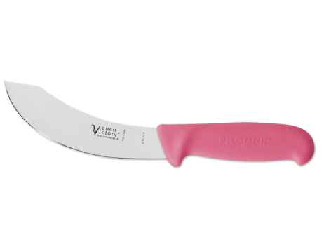Victory Pro Grip Pink Skinner Knife - 15cm Hangsell -  - Mansfield Hunting & Fishing - Products to prepare for Corona Virus