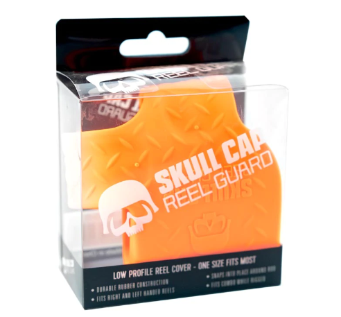 Skull Cap Reel Guard - Orange -  - Mansfield Hunting & Fishing - Products to prepare for Corona Virus